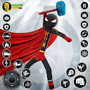 Indian Ropehero Stickman Game