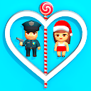 Pin pull girl puzzle game