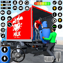 Cow Milk Delivery Truck Games
