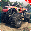 Hillock Monster Truck Driving