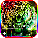 Neon Tiger Keyboard Theme