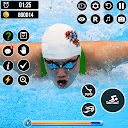 Swimming Pool Race:3D Swimming
