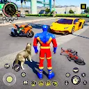 Rope Spider Game Fighting Town