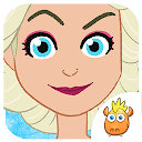 Queen dress up in frozen land