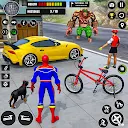 BMX Freestyle Cycling Race