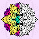 Mandala Color by Number Book
