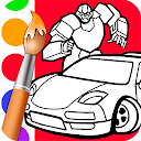 Kids Coloring Book for Boys