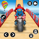Mega Ramp Bike Stunt Games 3D