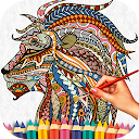 Animal Coloring Book - Mandala
