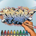 Graffiti Coloring Pages