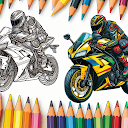 Bikes Color By Number