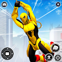 Flying Spider Hero Robot Games