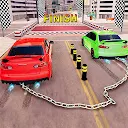 Chained Car Racing Stunts Game