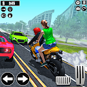 Superhero Moto Bike Taxi Games