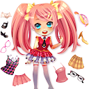Chibi Anime Doll Girl Dress Up