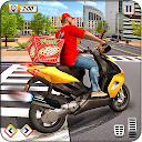 Pizza Delivery Boy Bike Games