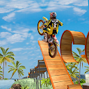 Superhero Bike Stunt Racing