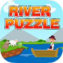 River Puzzle - IQ Test Mind