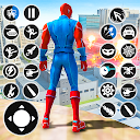 Spider Rope Hero Mafia Crime