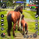Wild Horse Family Simulator 3D