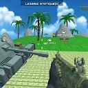 Blocky Combat SWAT Desert War