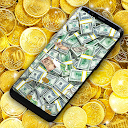 Flying Money Live Wallpaper