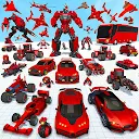 Bus Robot Car Game: Robot Game