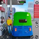 Tuk Tuk Auto Rickshaw Driver3d