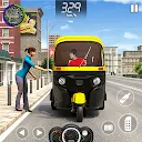Auto Game: Rickshaw Driving 3D