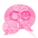 Pink 2 GO SMS PRO Theme