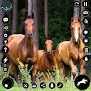 Wild Horse Family Riding Game