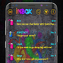 Graffiti colourful SMS theme
