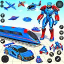 Train Robot Transform Car Game