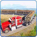 Long Trailer Truck Wood Cargo
