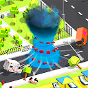 Holein Tornado io eating game