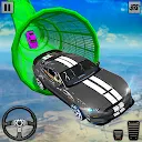 Crazy Car Stunt game mega ramp