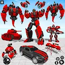 Flying Robot Car Game