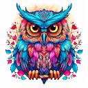 Owl Coloring for Adults