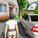 Симулятор машины Лада в городе