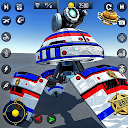 US Police Robot Shooting Games