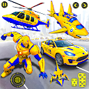 Taxi Helicopter Car Robot Game
