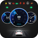 GPS Speedometer OBD2 Dashboard