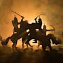 Knights fight - chess puzzles