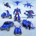 Rhino Robot: Mech Robot Game