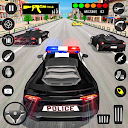 Police Driving Street Car ZARX