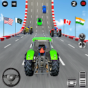 Mega Ramp Tractor Stunt Game