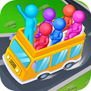 Bus Out 3D - Color Sort Puzzle