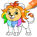 Glitter Coloring and Drawing