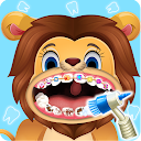 Pet Animals Kid Dentist Games