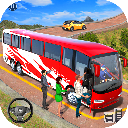 Modern Bus Drive Parking 3D
